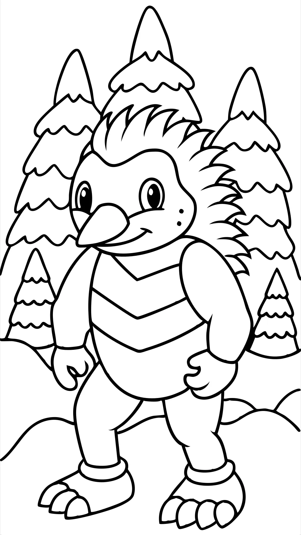 knuckles coloring page